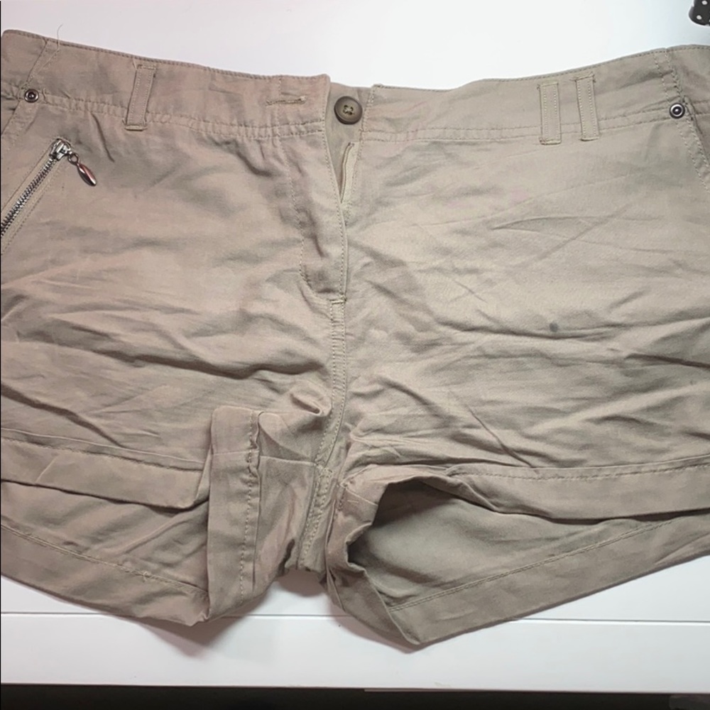 Tan shorts